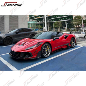 Kit de Conversión de Modificación de Automóviles, Kit de Carrocería de Fibra de Carbono Seca para Ferrari <span class=keywords><strong>F8</strong></span> 2019 2020 Tributo Spider, Actualización a F8XX <span class=keywords><strong>Mansory</strong></span> - Product Image 4
