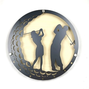 Support de rangement pour balles de golf avec porte-tee, étui de présentation sportif élégant pour équipement de golf en bois, idéal pour la vente au détail et les terrains de golf - Product Image 2