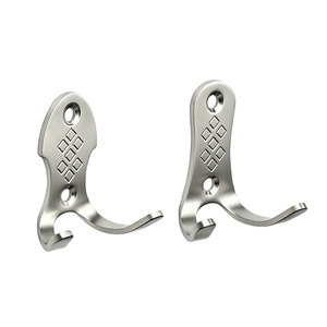 Stainless Steel Wall <b>Hooks</b> Heavy Duty Coat <b>Hook</b> For Door Or Wall Mounting Bedroom <b>Kitchen</b> Use - Product Image 2