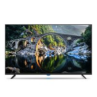 TV LED Smart HDTV Ultra HD 4K Tanpa Bingkai dari Pemasok OEM dengan Sistem Operasi Android, Berbagai Ukuran (42-85 Inci)