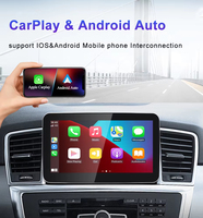 Estéreo para Auto Android con Pantalla Táctil de 7 Pulgadas, GPS, Navegación, Unidad Principal Multimedia, Compatible con Mercedes Benz Clase GLK X204 2008-2015