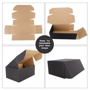 Caja de Cartón Corrugado para Envíos, Caja Personalizada con Logotipo, Embalaje para Ropa, Zapatos, Vestidos, Lencería, Fabricante - Product Image 5