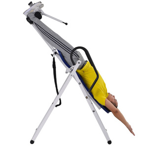 Meier XJ-I-11EL Nyeri Punggung 180 Derajat Kursi Kebugaran, Meja Terapi Inversi Gravitasi Kiropraktik, Meja Dapat Diatur Tinggi - Product Image 1