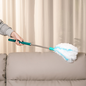Nhà máy ở nước ngoài mới đến Telescopic dùng một lần bụi để làm sạch 180 ° xoay Heavy Duty Khăn lau bụi nạp Kit Extender xử lý - Product Image 4