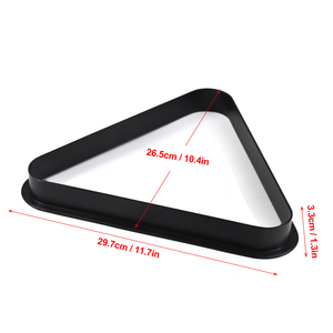 Estante triangular de plástico para bolas de billar de 2-1/4'' - Product Image 2