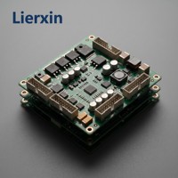 Lierxin LEX-CHAINSAW-BL ENIG Gergaji Rantai Listrik Tanpa Sikat BLDC Daya Tinggi PCB 4-Lapisan 40V/60V FOC Rem Rantai Kickback