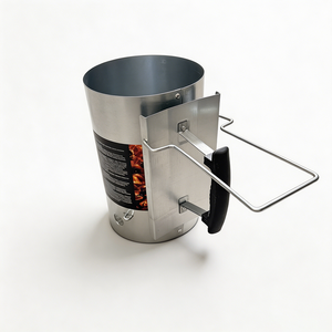 Le <span class=keywords><strong>barbecue</strong></span> au charbon de bois à allumage rapide JZL-02, fabriqué en acier galvanisé et équipé de poignées résistantes à la chaleur - Product Image 4