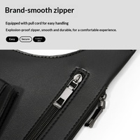 Nouvelle Sacoche de Ceinture Tactique Invisible en PU pour Homme, Anti-vol, pour Course et Sports, Petit Sac Bandoulière de Luxe Personnalisé
