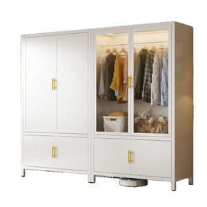 <span class=keywords><strong>Armadio</strong></span> in Acciaio per Camera da Letto, Uso Domestico, Alloggi in Affitto, Antipolvere con Ante, <span class=keywords><strong>Cabina</strong></span> <span class=keywords><strong>Armadio</strong></span> in Metallo, <span class=keywords><strong>Armadio</strong></span> per Bambini - Product Image 1