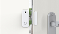 Sensor de Puerta Inalámbrico TUOAN 433 GS-D10, Utilizado en Diversas Puertas y Ventanas de Hogares y Comercios, Alarma Antirrobo