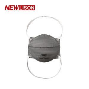 Masque en forme de coupe NEWLISON Kn95 avec valve d'expiration, bandeaux ajustables pour les opérations minières - Product Image 3