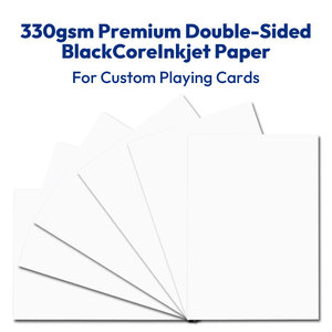 Nouveau Papier Cartonné Double Face Noir A3*20 300/330 g/m² pour Cartes de Jeu TCG Personnalisées et Cartes <span class=keywords><strong>Pokémon</strong></span> – Édition 2026 - Product Image 2