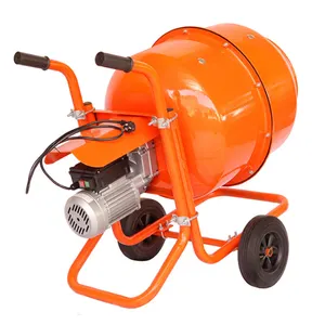 Hot sale 80L 100L 140L 180L 200L mixer and pump machine Electric Portable Wheel Small Concrete Mixer Mini Electric Cement Mixer