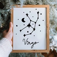 Feuille d'autocollants transparents Signes du Zodiaque 12 Constellations Horoscope Décoration Ongles Feuille d'Or Autocollant Transparent Auto-adhésif