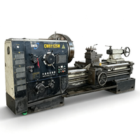 En stock, prêt à l'emploi : Tour horizontal lourd DMTG CW61125M d'occasion pour l'usinage de pièces à brides et à rouleaux