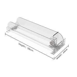 Organisateur de produits de maquillage multifonctionnel à largeur réglable en gros pour la vente au détail, système de poussoir de rayon de supermarché à alimentation automatique - Product Image 2