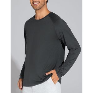 Camiseta Deportiva de Manga Larga para Hombre FOXA, Tejido de Secado Rápido, UPF 50+, Ligera, para Senderismo y Running - Product Image 5