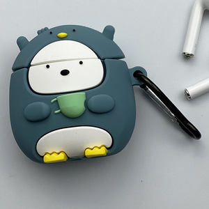 Funda de silicona de lujo con diseño de dibujos animados en 3D de más de 100 estilos para <span class=keywords><strong>AirPods</strong></span> <span class=keywords><strong>Pro</strong></span> con características de <span class=keywords><strong>carga</strong></span>, fundas para auriculares - Product Image 1