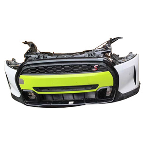 Paraurti Anteriore Usato per <span class=keywords><strong>MINI</strong></span> <span class=keywords><strong>Cooper</strong></span> S F56 (2018-2024 LCI) - Finitura Verde Lime e Distintivo 'S' con Fissaggio a Bullone, Montaggio Universale - Product Image 1