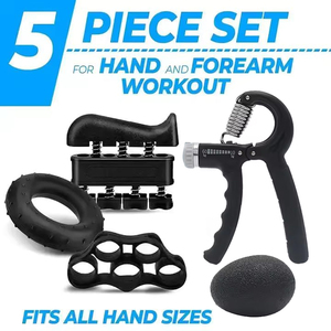 5 gói có thể điều chỉnh kháng Grip <span class=keywords><strong>strengthener</strong></span> cẳng tay <span class=keywords><strong>strengthener</strong></span> tay Grips <span class=keywords><strong>strengthener</strong></span> Kit - Product Image 2