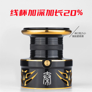 Moulinet de pêche en métal pour la pêche en mer et sur la plage, main droite 0009607-2 - Product Image 3