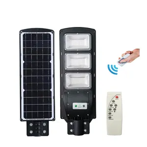 Iluminação solar mais barata 90w, venda quente, iluminação de rua, tudo em um, luz solar de rua para jardin 90w