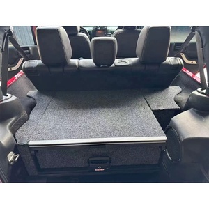 Système de tiroirs VRD4X4, système de tiroirs simple pour véhicule 4x4, accessoires pour Jeep Wranger JK, tiroir de rangement pour voiture, organisateur de coffre - Product Image 1