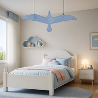 Nouveau design, déflecteur de plafond rond en feutre PET coloré, insonorisant pour les maternelles