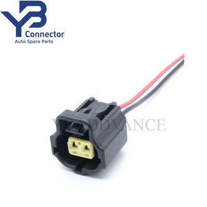 Connecteurs électriques automobiles, connecteur Tyco AMP 2 broches pour faisceau de capteur de température du liquide de refroidissement, 178390-2 - Product Image 1