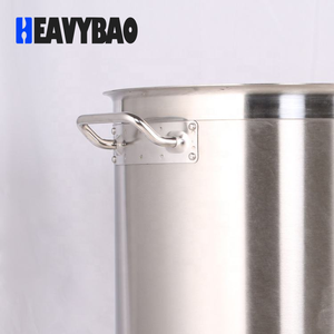 Heavybao Thương Mại Cơ Thể Thấp Chất Lượng Cao Nhà Bếp Sử Dụng Thép Không Gỉ Kho Nồi Đồ Nấu Nướng Nồi Cho Súp Lưu Trữ - Product Image 3