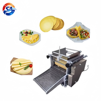 Machine à tortillas et chapatis entièrement automatique en acier inoxydable, multifonction, avec moteur intégré, pour usage domestique, neuve