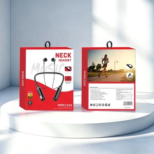 Écouteurs Sport G09 à tour de cou 5.4 avec affichage numérique LED, autonomie 100H, Stéréo HiFi, Micro ENC <span class=keywords><strong>pour</strong></span> la course, la gym et tous les téléphones - Product Image 2