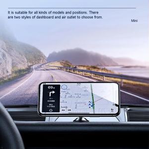 Support de téléphone pour voiture en gros d'usine, support de téléphone magnétique puissant, support de téléphone en métal rotatif - Product Image 4