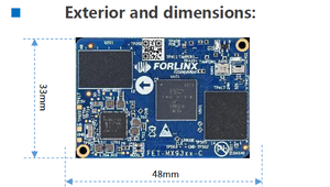 Forlinx FET-MX9352 Baseado em I.MX 9352, SOM de Grau Industrial com 1GB de RAM e 8GB de ROM - Product Image 5
