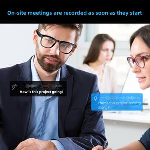 Cámara transfronteriza de 800W, gafas inteligentes, traducción AI, reconocimiento de imagen, Control de música, <span class=keywords><strong>Wifi</strong></span> para fotos, auriculares inteligentes portátiles - Product Image 3