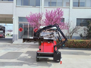 Taille-haies électrique télescopique multi-usages Tondeuse de jardin électrique pour taille-<span class=keywords><strong>haie</strong></span> à quatre roues verte - Product Image 3