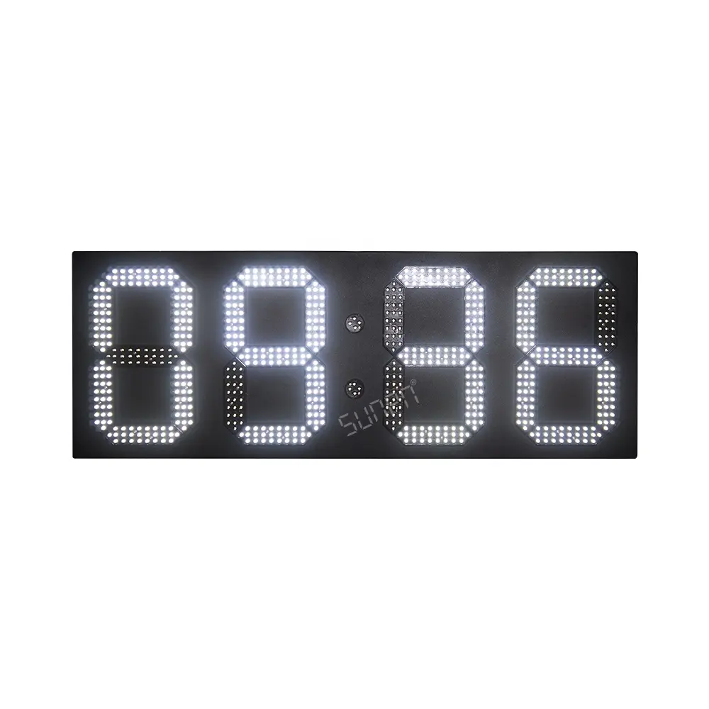 7 segment led uhr display stadion uhr led-anzeige led uhr display