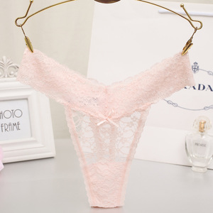 Biancheria intima donna taglie forti in pizzo da donna slip Sexy Lingerie carina trasparente mutandine - Product Image 2