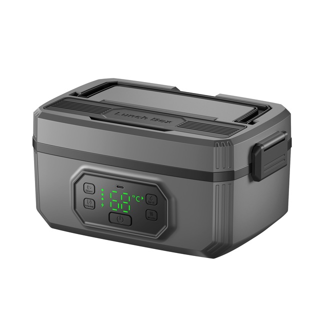 Customized 1.2L Multi-functional Insulated Lunch Box Portable Travel Self-heating Food Container for Outdoors