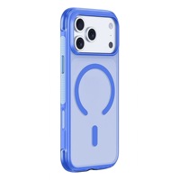 Coque de téléphone antichoc transparente avec béquille 360° et protection anti-rayures pour iPhone 17 18 Pro Max