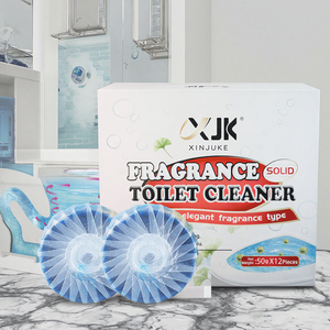 Nettoyant solide pour drain de toilette Xin <span class=keywords><strong>Juke</strong></span>, 50g, parfum naturel citron-orange, 5%-15% d'ingrédients actifs, élimine les taches - Product Image 1