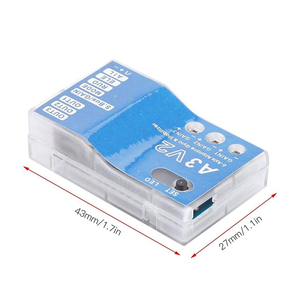 Controlador de Vuelo RC F50A, Giroscopio de 3 Ejes, Sistema A3 V2, Vuelo Estacionario Automático con una Sola Tecla, Multimodo, Compatible con HV - Product Image 6