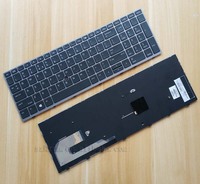 Claviers en gros pour ordinateurs portables Belgique Japonais Danois Brésilien Bulgare RU Clavier pour HP 850 G5 BE Disposition Azerty