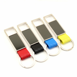 Nuovo Portachiavi Personalizzato con Logo, Regalo Aziendale per Uomo, Portachiavi Auto in Lega di Zinco e Pelle - Product Image 4