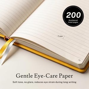 Cuaderno de Cuero PU A5 de Alta Calidad, Diarios Personalizados con Forro y Logotipo, Cuaderno Promocional de Tapa Dura con Múltiples Colores - Product Image 2
