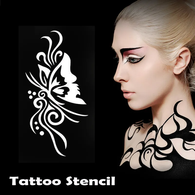 Fabrik heißer Verkauf niedriger Preis benutzer definierte Glitter Tattoo Aufkleber Henna Glitter Body Art Paints Design für Frauen
