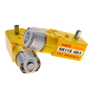 1 coppia consistenza 131 motore 6V 400RPM TT DC motoriduttore albero di uscita in metallo ingranaggio in plastica cambio giallo ad asse singolo