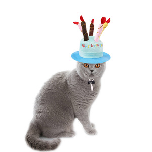 Venta al por mayor de gorros personalizados para fiestas de invierno, accesorios para perros, accesorios para mascotas, sombreros de cumpleaños para mascotas - Product Image 3
