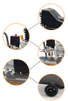 Pistolet de peinture de première qualité en Chine, compresseurs industriels, compresseur d'air portable à entraînement direct 8 bar avec 8l 24l 30l 50l