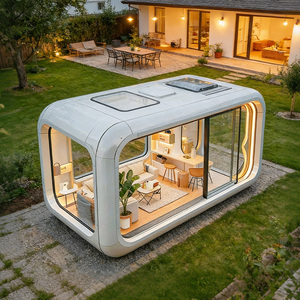 <span class=keywords><strong>Casa</strong></span> Contenedor Prefabricada de Lujo Tipo Cabaña Apple de Alta Calidad, 20ft 40ft, <span class=keywords><strong>Casa</strong></span> Portátil en Venta, <span class=keywords><strong>Casa</strong></span> Pequeña Tipo Cápsula con Baño <span class=keywords><strong>para</strong></span> Hotel - Product Image 4